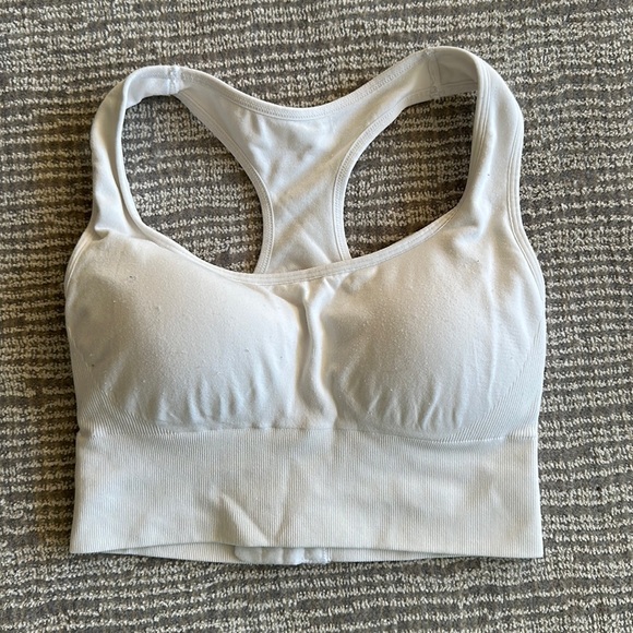 NVGTN White Ignite Seamless Bra - Picture 6 of 9